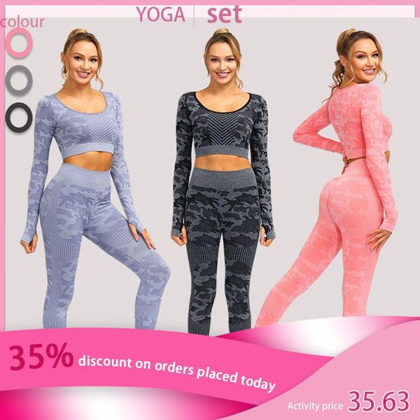 yoga outfit sports suit fitness pants seamless long sleeve women gym clothing workout set lounge wear
yoga outfit sports suit fitness pants seamless long sleeve women gym clothing workout set lounge wear