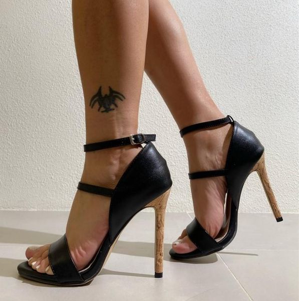 sandals women summer thin high heels ankle buckle casual dressing work shoes outside wear black straps
sandals women summer thin high heels ankle buckle casual dressing work shoes outside wear black straps