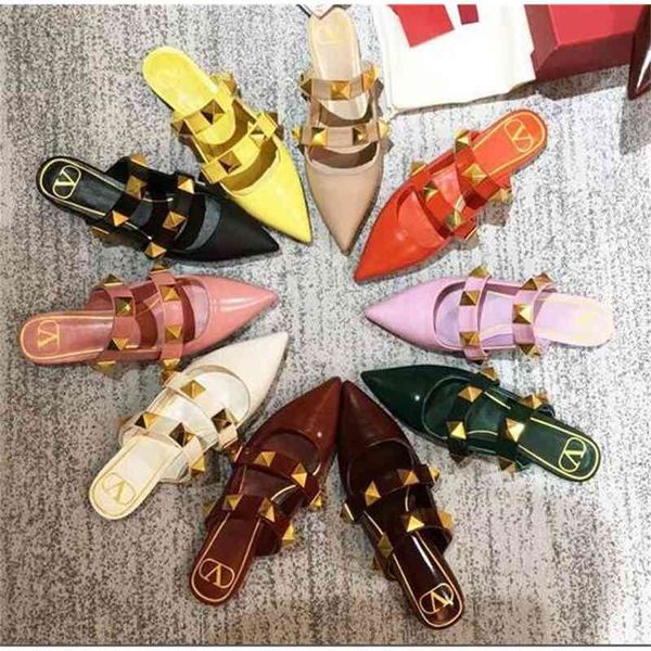 sandals runway rivets decor high heel slippers women pointed sweety candy color sandals 2021 summer party shoes real leather, Black
sandals runway rivets decor high heel slippers women pointed sweety candy color sandals 2021 summer party shoes real leather, Black