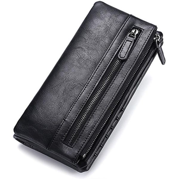 wallets are exclusively for long men's zipper soft mobile multifunctional pu waterproof wall, Red;black
wallets are exclusively for long men's zipper soft mobile multifunctional pu waterproof wall, Red;black