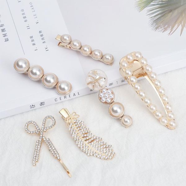 hair clips & barrettes sweet pearl set headwear ornament hairpins hairgrip accessories for women girls, Golden;silver
hair clips & barrettes sweet pearl set headwear ornament hairpins hairgrip accessories for women girls, Golden;silver