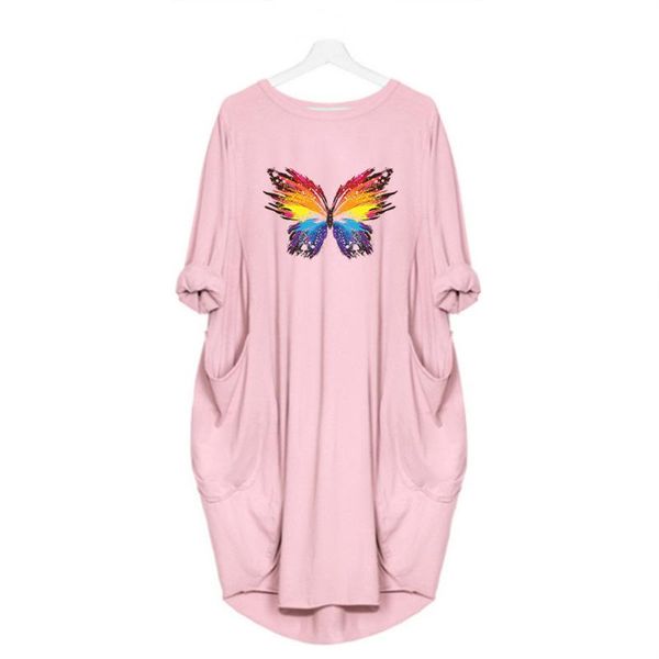 plus size women loose dresses casual vintage butterfly print autumn long sleeve pocket beach party vestido femme robe streetwear, Black;gray
plus size women loose dresses casual vintage butterfly print autumn long sleeve pocket beach party vestido femme robe streetwear, Black;gray