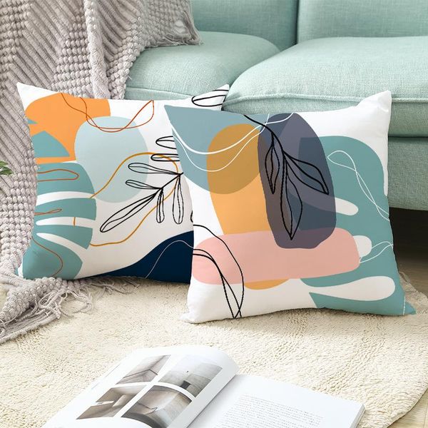 cushion/decorative pillow nordic style geometric abstract flower throw pillowcase sofa polyester peachskin cushion cover bedroom el car home
cushion/decorative pillow nordic style geometric abstract flower throw pillowcase sofa polyester peachskin cushion cover bedroom el car home