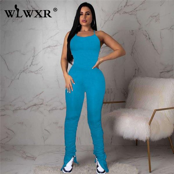 women's jumpsuits & rompers wlwxr casual backless summer romper women long bodycon jumpsuit female sleeveless fitness one piece stacked, Black;white
women's jumpsuits & rompers wlwxr casual backless summer romper women long bodycon jumpsuit female sleeveless fitness one piece stacked, Black;white