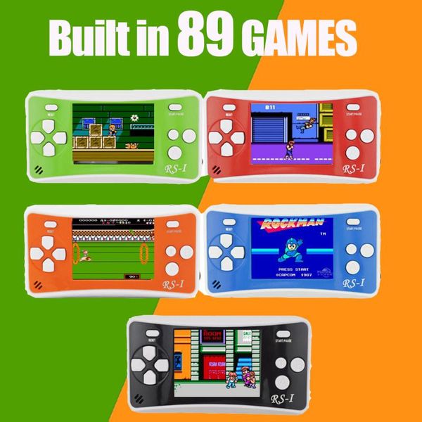 rs-1 mini retro handheld game console player 2.5 inch for kids portable classic controller 89 games tv av output gift players
rs-1 mini retro handheld game console player 2.5 inch for kids portable classic controller 89 games tv av output gift players