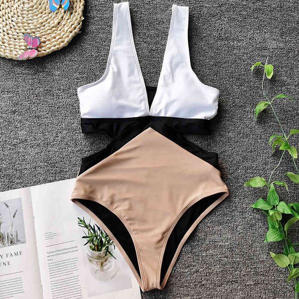 2021 new patchwork v ne swimsuit women swimwear female baless monokini high cut bathing suit swim bodysuitby ai
2021 new patchwork v ne swimsuit women swimwear female baless monokini high cut bathing suit swim bodysuitby ai