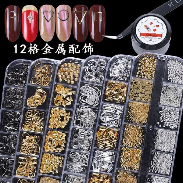 nail art kits 12 grid long strip boxed metal rivets mix and match star moon shell pearl steel potherapy sequin
nail art kits 12 grid long strip boxed metal rivets mix and match star moon shell pearl steel potherapy sequin