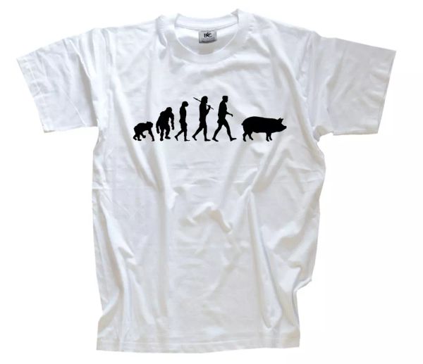 standard edition pig evolution man for pig funshirt t-shirt s-xxxl, White;black
standard edition pig evolution man for pig funshirt t-shirt s-xxxl, White;black