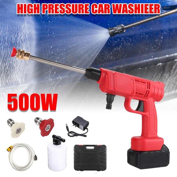professional spray guns 500w wireless car washer cleaner portable handheld wash water gun high pressure foam generator with 2pc battery
professional spray guns 500w wireless car washer cleaner portable handheld wash water gun high pressure foam generator with 2pc battery