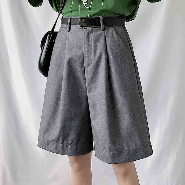 women chic bermuda suit shorts cotton high waist wide leg pants front pleated plus size 3xl female student casual summer outfit 210514, White;black
women chic bermuda suit shorts cotton high waist wide leg pants front pleated plus size 3xl female student casual summer outfit 210514, White;black