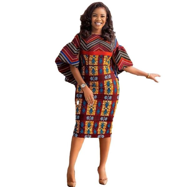 ethnic clothing african print dresses for women 2021 polyester fashion spring autumn dashiki robe africa style rich bazin midi dress, Red
ethnic clothing african print dresses for women 2021 polyester fashion spring autumn dashiki robe africa style rich bazin midi dress, Red