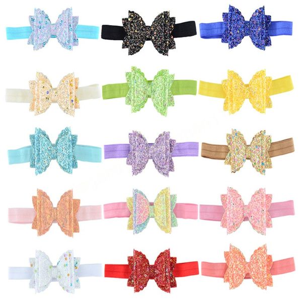 solid color double layer sequins bowknot newborn headband 9*5.5 cm handmade leather bows hair bands baby girls accessories, Silver
solid color double layer sequins bowknot newborn headband 9*5.5 cm handmade leather bows hair bands baby girls accessories, Silver