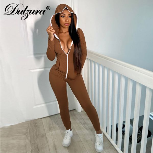 dulzura solid women long sleeve sweatshirt jumpsuit zipper hoodies bodycon skinny casual streetwear sporty fitness outfit, Black;white
dulzura solid women long sleeve sweatshirt jumpsuit zipper hoodies bodycon skinny casual streetwear sporty fitness outfit, Black;white