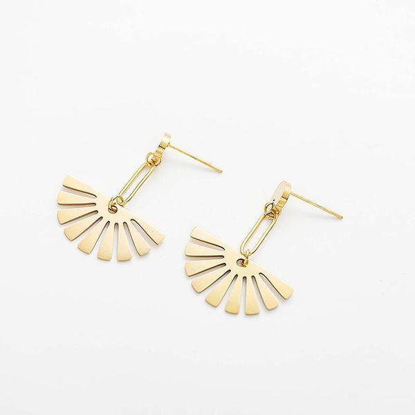dangle & chandelier earring accessories jewelry for women girl stainless steel geometric fan-shaped drop feamle fashion gifts, Silver
dangle & chandelier earring accessories jewelry for women girl stainless steel geometric fan-shaped drop feamle fashion gifts, Silver