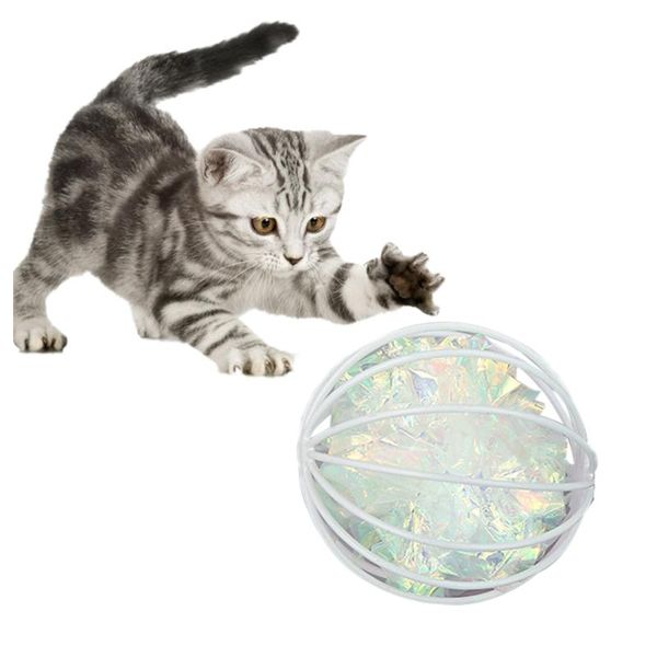 cat toys 1pc product toy interactive multicolor plastic crinkle ball in cage play teaser supplies
cat toys 1pc product toy interactive multicolor plastic crinkle ball in cage play teaser supplies