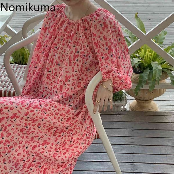 nomikuma floral printed summer dress robe femme french retro temperament o neck puff sleeve loose dresses women vestidos mujer 210514, Black;gray
nomikuma floral printed summer dress robe femme french retro temperament o neck puff sleeve loose dresses women vestidos mujer 210514, Black;gray