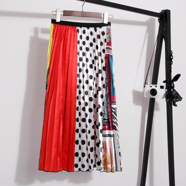 skirts lanmrem 2021 spring summer pleated skirt for famale hit color printting pattern elastic waist fold fashing tide yh705, Black
skirts lanmrem 2021 spring summer pleated skirt for famale hit color printting pattern elastic waist fold fashing tide yh705, Black