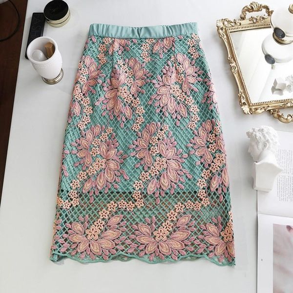 skirts women embroidered flower package hip skirt spring autumn retro water-soluble lace high waist 2021, Black
skirts women embroidered flower package hip skirt spring autumn retro water-soluble lace high waist 2021, Black