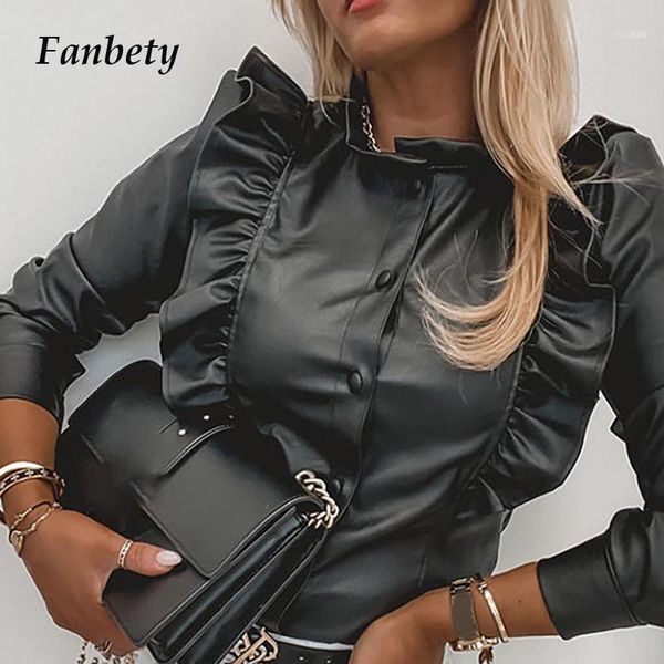 women elegant o-neck ruffle blouses shirts 2021 fashion vintage houndstooth leather office ladies casual long sleeve blusa1, White
women elegant o-neck ruffle blouses shirts 2021 fashion vintage houndstooth leather office ladies casual long sleeve blusa1, White