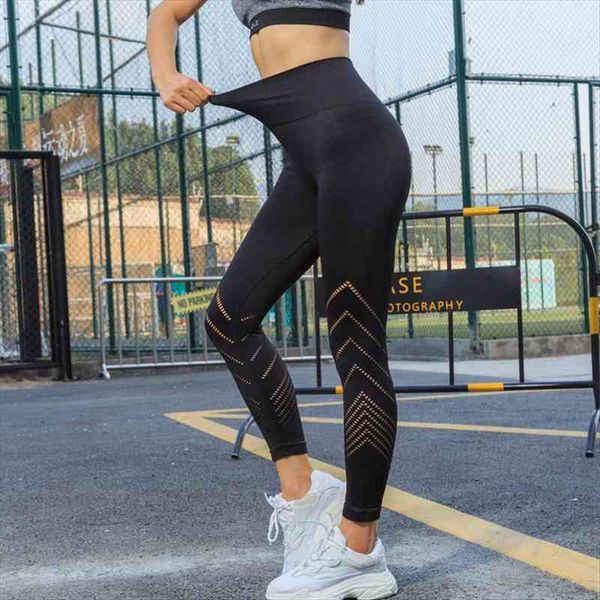 seamless women leggings fitness high waist push up hollow out ankle length leggin casual solid leggings, Black
seamless women leggings fitness high waist push up hollow out ankle length leggin casual solid leggings, Black