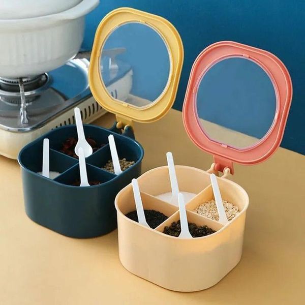 storage bottles & jars seasoning box combination set household kitchen supplies salt sugar monosodium glutamate one pot oil
storage bottles & jars seasoning box combination set household kitchen supplies salt sugar monosodium glutamate one pot oil