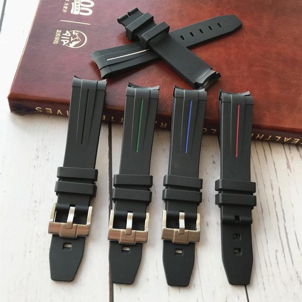 watch bands merjust brands 20mm black blue green white mens silicone rubber gmt band strap for submarine role sub-mariner, Black;brown
watch bands merjust brands 20mm black blue green white mens silicone rubber gmt band strap for submarine role sub-mariner, Black;brown