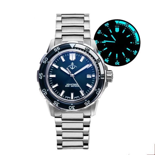 wristwatches hurodland diving men watch automatic luminous stainless steel pt500 bracelet rotating bezel 200 meters waterproof, Slivery;brown
wristwatches hurodland diving men watch automatic luminous stainless steel pt500 bracelet rotating bezel 200 meters waterproof, Slivery;brown
