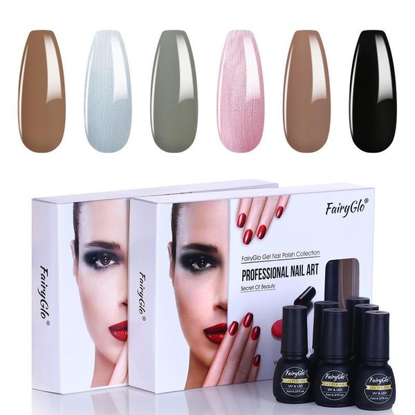 nail art kits fairyglo 6pcs gel polish set soak off uv led shiny 7ml hybrid varnish primer beauty salon manicure
nail art kits fairyglo 6pcs gel polish set soak off uv led shiny 7ml hybrid varnish primer beauty salon manicure