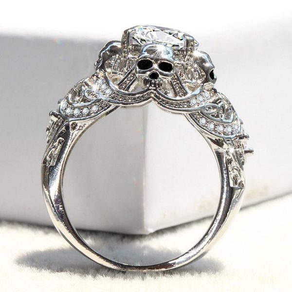 wedding rings bamos male skull ring exquisite zircon crystal silver color punk for women men party accessorie, Slivery;golden
wedding rings bamos male skull ring exquisite zircon crystal silver color punk for women men party accessorie, Slivery;golden