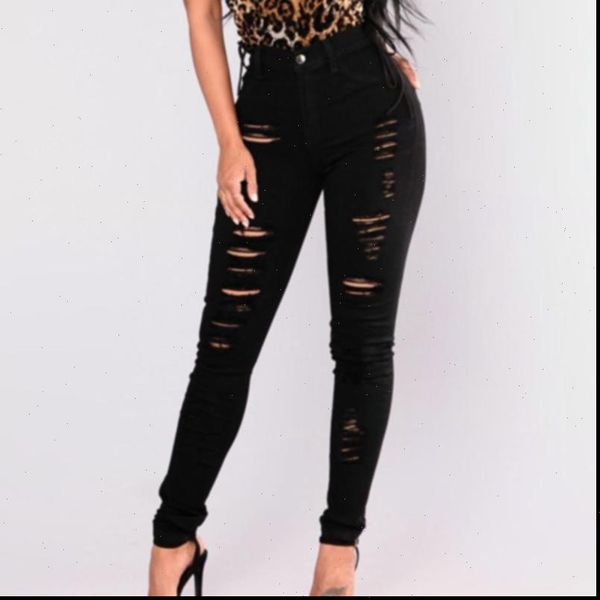autumn ripped fashion women jean casual stretch pencil trousers black slim high waist clothing, Blue
autumn ripped fashion women jean casual stretch pencil trousers black slim high waist clothing, Blue