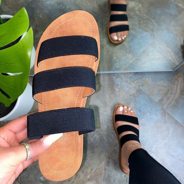2021 women flat shoes summer ladies fashion sandalias mujer female beach shoes flat non-slip lazy slippers comfortable slides, Black
2021 women flat shoes summer ladies fashion sandalias mujer female beach shoes flat non-slip lazy slippers comfortable slides, Black