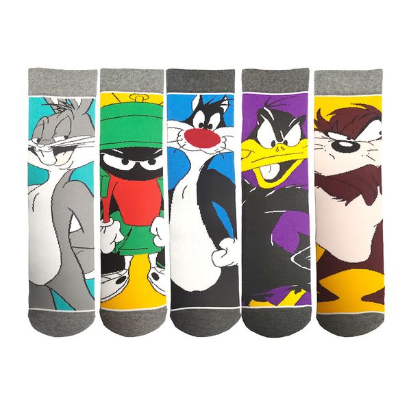 women's sorks hosiery men's and fashion sos, cartoon rabbit male daffy du middle tube sports sos, Black;white
women's sorks hosiery men's and fashion sos, cartoon rabbit male daffy du middle tube sports sos, Black;white