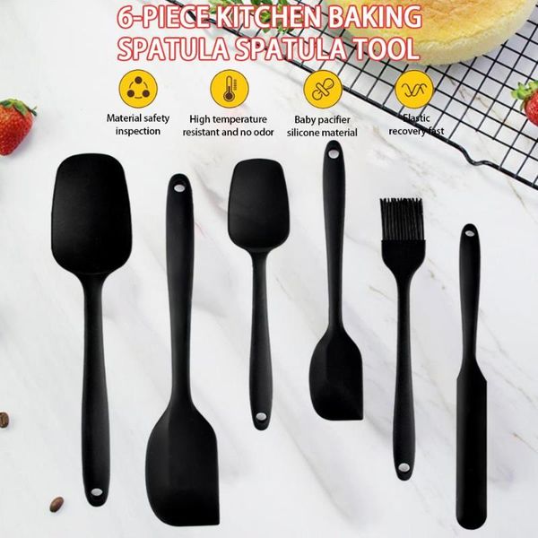 practical 6pcs/set non-stick baking set spatulas tool batter spatula scraper non-toxic heat resistant multifunctional & pastry tools
practical 6pcs/set non-stick baking set spatulas tool batter spatula scraper non-toxic heat resistant multifunctional & pastry tools