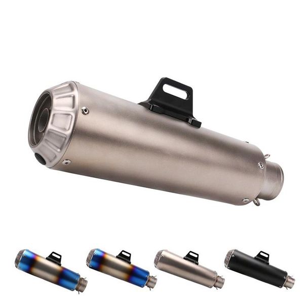 motorcycle exhaust system universal 51mm atv frosting stainless steel pipe muffler for sc motorcycles
motorcycle exhaust system universal 51mm atv frosting stainless steel pipe muffler for sc motorcycles