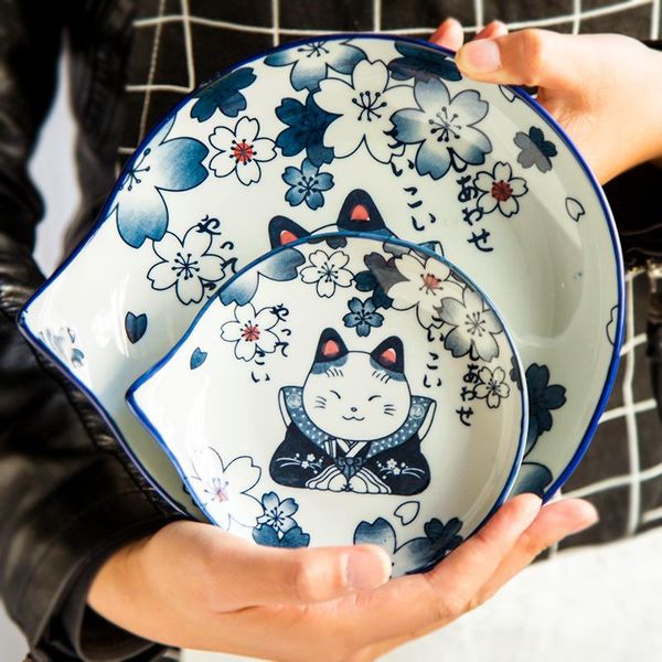 creative ceramic japanese style and wind underglaze hand-painted tableware cat rice bowl ramen dish salad bowls
creative ceramic japanese style and wind underglaze hand-painted tableware cat rice bowl ramen dish salad bowls