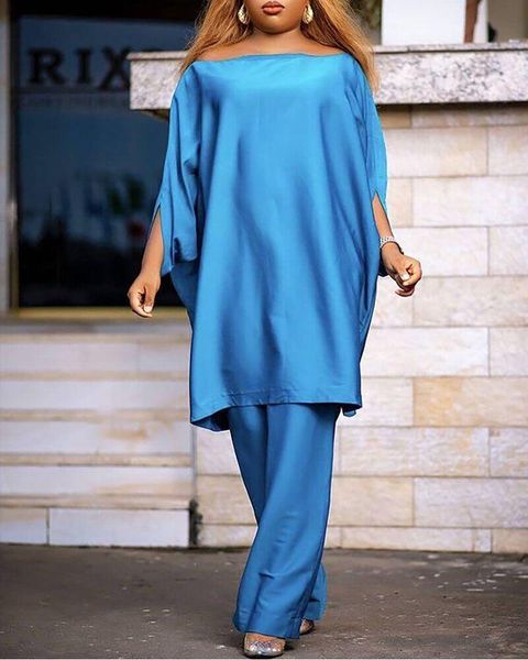 women's two piece pants pure color pullover blue loose waist large size fashion and leisure thin long sleeve two-piece set 5xl, White
women's two piece pants pure color pullover blue loose waist large size fashion and leisure thin long sleeve two-piece set 5xl, White