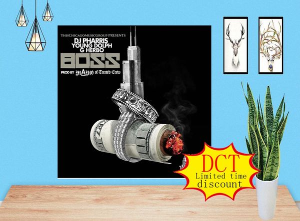 boss dj pharris feat. g herbo & young dolph album poster rap music cover silk art print
boss dj pharris feat. g herbo & young dolph album poster rap music cover silk art print