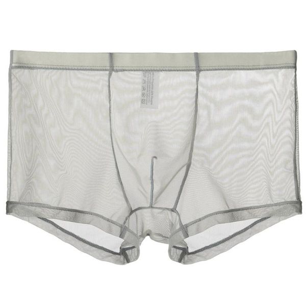 underpants breathable thin boxer shorts men mesh transparent see through u-convex ice silk lingerie underwear panties, Black;white
underpants breathable thin boxer shorts men mesh transparent see through u-convex ice silk lingerie underwear panties, Black;white