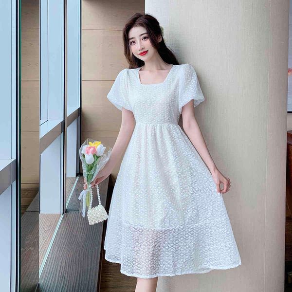 llzacoosh summer runway backless solid lace women square collar short puff sleeve slim girls sweet a line dress 210514, Black;gray
llzacoosh summer runway backless solid lace women square collar short puff sleeve slim girls sweet a line dress 210514, Black;gray