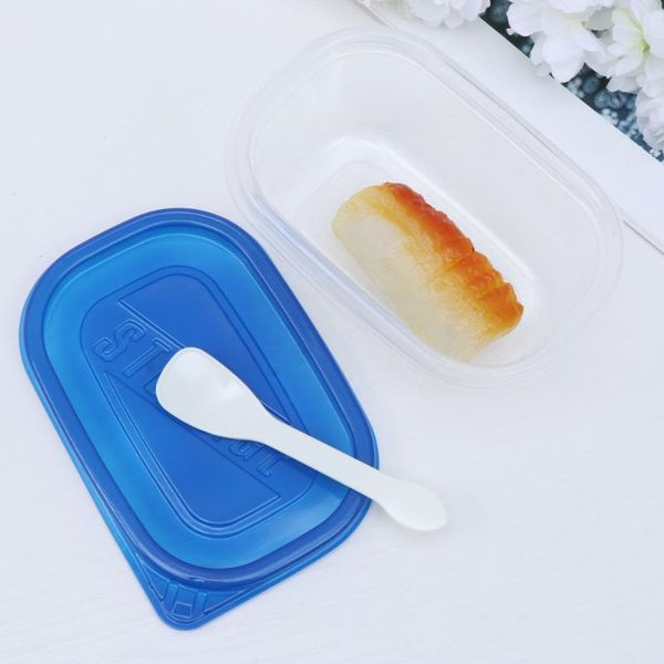 dinnerware sets 280ml meal prep containers with blue lids and 5pcs spoons stackable cream fruit cake storage box disposable bento take-
dinnerware sets 280ml meal prep containers with blue lids and 5pcs spoons stackable cream fruit cake storage box disposable bento take-