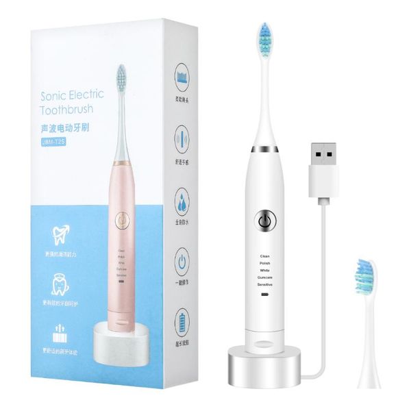 smart electric toothbrush portable sonic usb waterproof tooth brush with 5 adjustable modes oral care tool
smart electric toothbrush portable sonic usb waterproof tooth brush with 5 adjustable modes oral care tool