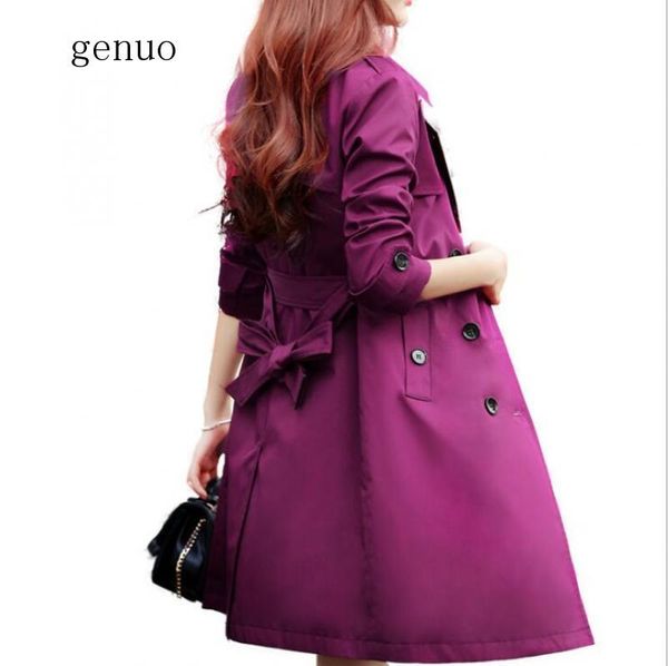 women's trench coats autumn fashion brand woman classic double breasted coat waterproof raincoat business outerwear, Tan;black
women's trench coats autumn fashion brand woman classic double breasted coat waterproof raincoat business outerwear, Tan;black