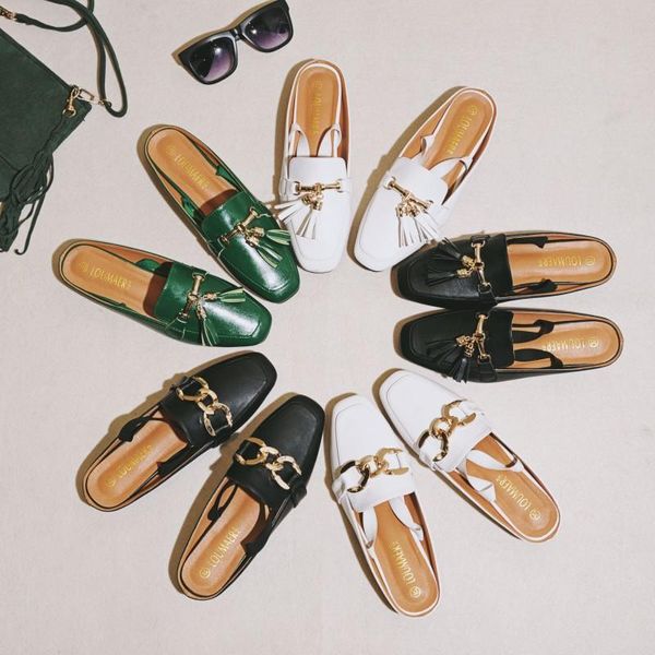 sandals plus size woman mules shoes 40 41 42 tassel chains metal buckle design slippers square toe back strap 5zz6, Black
sandals plus size woman mules shoes 40 41 42 tassel chains metal buckle design slippers square toe back strap 5zz6, Black