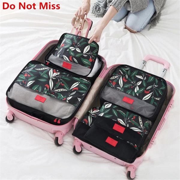 duffel bags do not miss 6pcs/set luggage travel organizer bag waterproof large capacity packing cubes women arrange
duffel bags do not miss 6pcs/set luggage travel organizer bag waterproof large capacity packing cubes women arrange