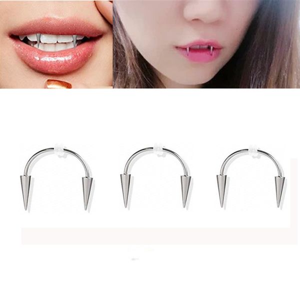 designer rings tooth decoration new medical stainless steel c rod smile lip tiger nail zombie lace vampire piercing jewelry, Golden;silver
designer rings tooth decoration new medical stainless steel c rod smile lip tiger nail zombie lace vampire piercing jewelry, Golden;silver