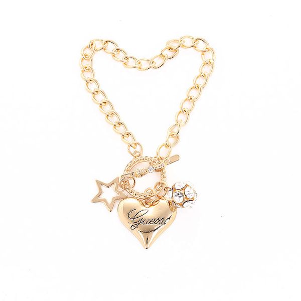 diamond jewelry simple fashion diamond ball five pointed star heart bracelet, Golden;silver
diamond jewelry simple fashion diamond ball five pointed star heart bracelet, Golden;silver