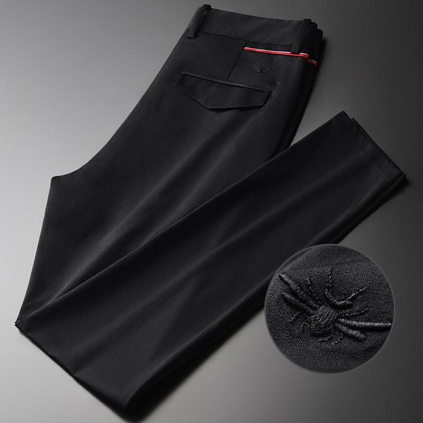 men's pants silk slip embroidery casual summer skin friendly comfortable thin black straight
men's pants silk slip embroidery casual summer skin friendly comfortable thin black straight