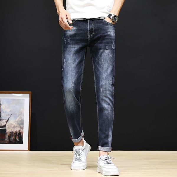 men's jeans mens brand dark blue stretch slim fit casual denim pants fashion desinger pockets scratch male hombre
men's jeans mens brand dark blue stretch slim fit casual denim pants fashion desinger pockets scratch male hombre
