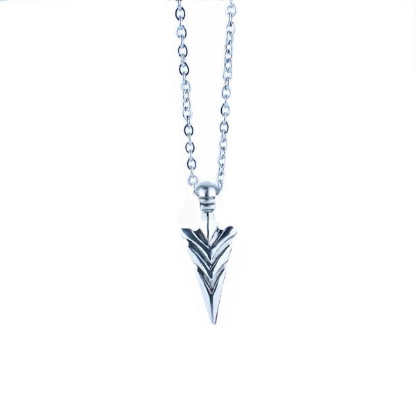 pendant necklaces military arrow personality necklace titanium steel punk men's cross accessories, Silver
pendant necklaces military arrow personality necklace titanium steel punk men's cross accessories, Silver