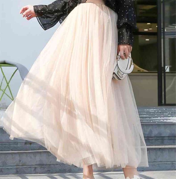 vintage tulle summer women skirt ball gown multi layer pleated retro high waist long maxi tutu jupe, Black
vintage tulle summer women skirt ball gown multi layer pleated retro high waist long maxi tutu jupe, Black
